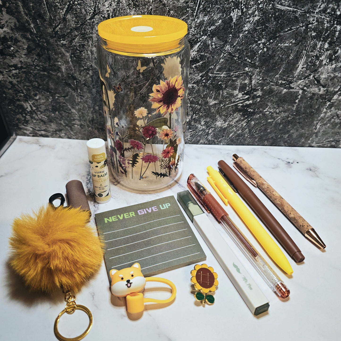Glass Cup Gift Bundle