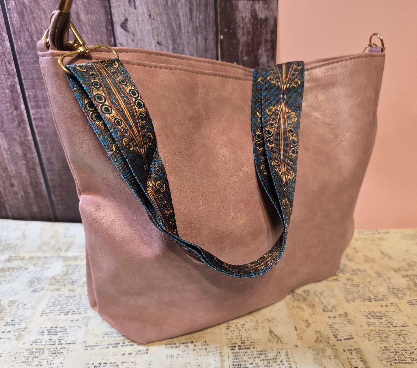 Guitar Strap Bag - Dusty Rose