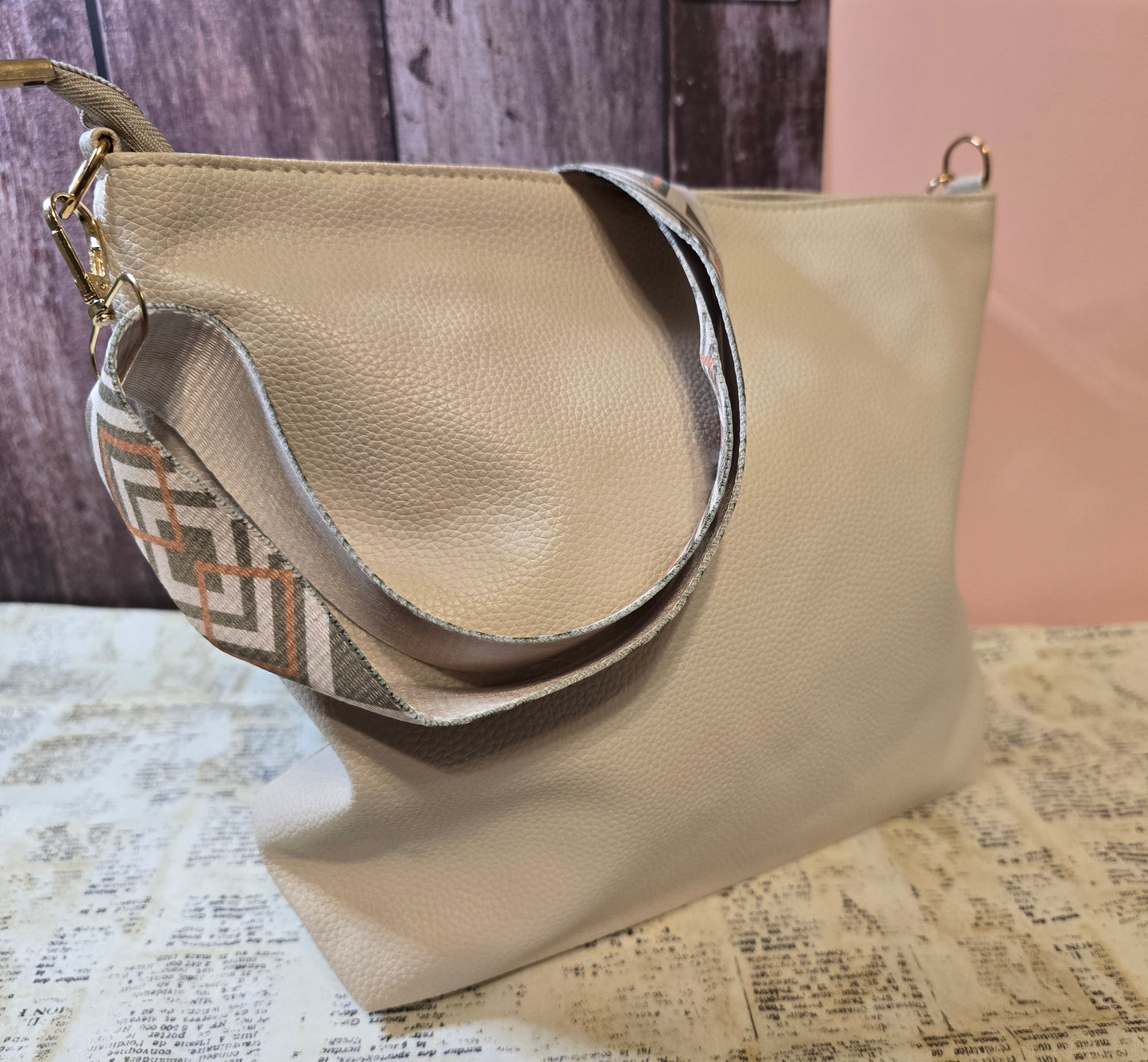 Guitar Strap Bag - Creamy Eggshell