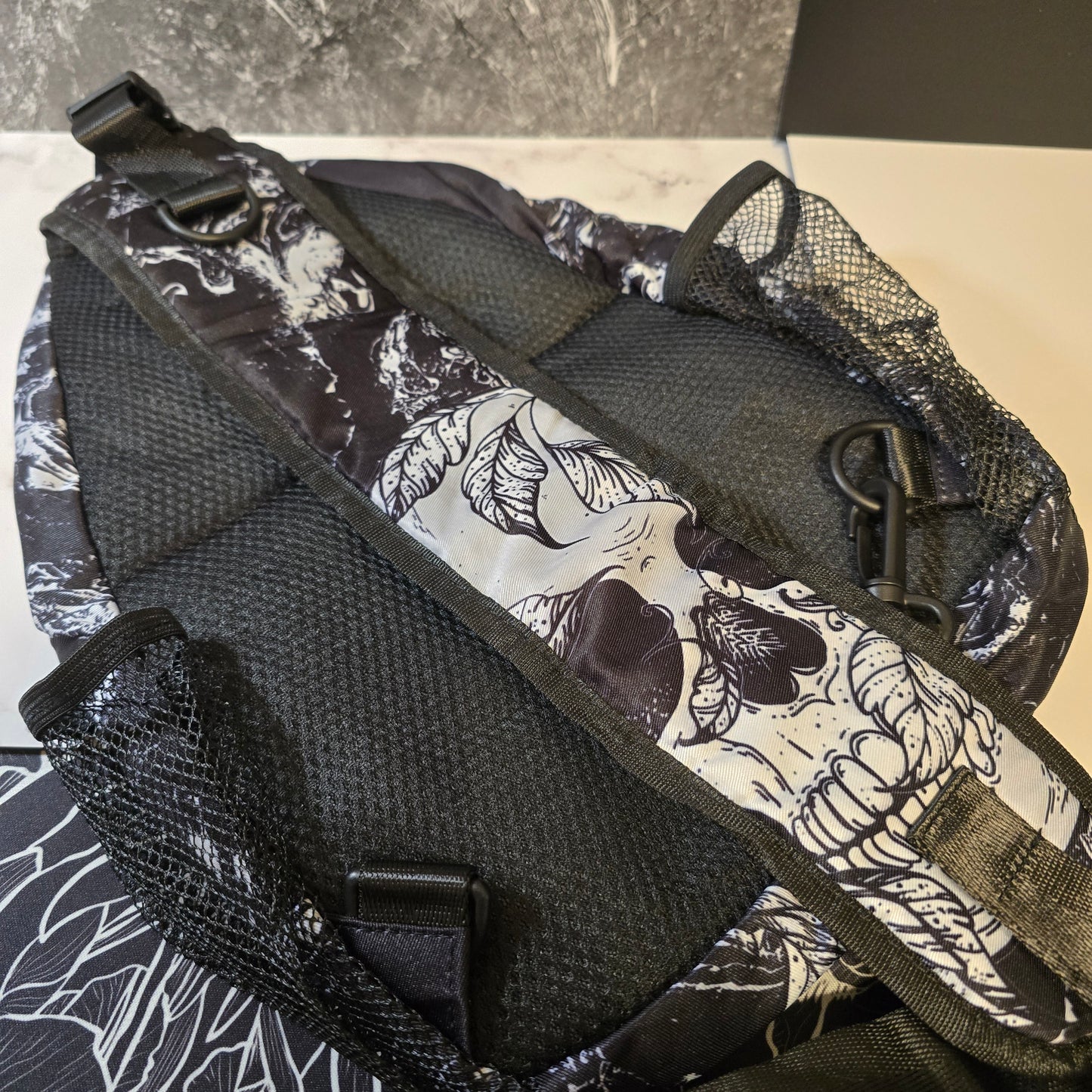 Large Skull Cross Body Bag