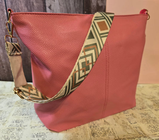 Guitar Strap Bag - Bubble Gum Pink