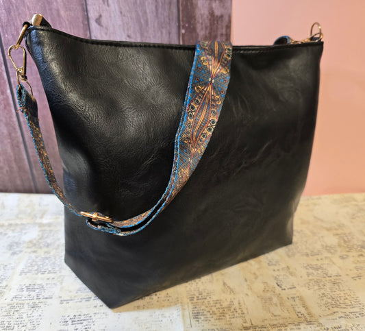 Guitar Strap Bag - Black