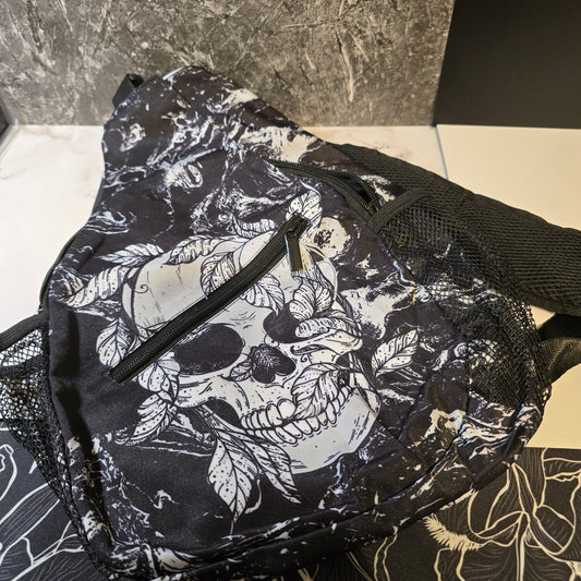Large Skull Cross Body Bag